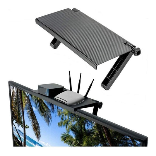 🖥️ ESTANTE AJUSTABLE PARA TV Y ESCRITORIO EN UN SOLO DISEÑO 🖥️