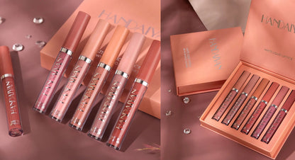 💄 PALETA DE 6 COLORES MATE – LABIOS SEXY Y DURADEROS 💄