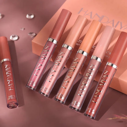 💄 PALETA DE 6 COLORES MATE – LABIOS SEXY Y DURADEROS 💄