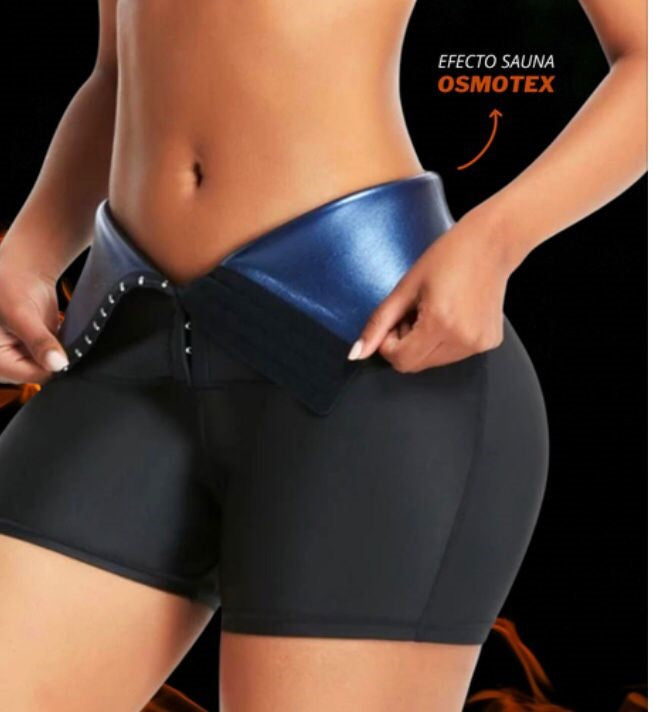 🔥 SHORT CON CINTURILLA EN OSMOTEX – EFECTO SAUNA 🔥