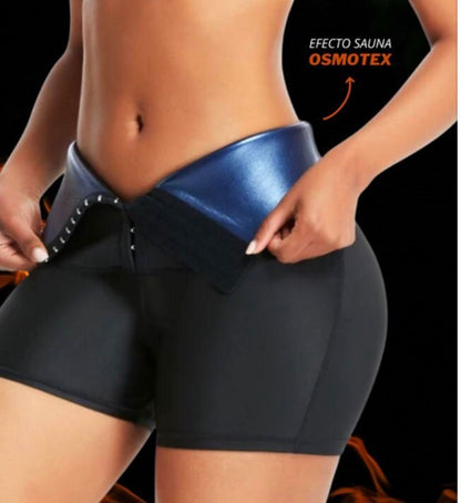 🔥 SHORT CON CINTURILLA EN OSMOTEX – EFECTO SAUNA 🔥